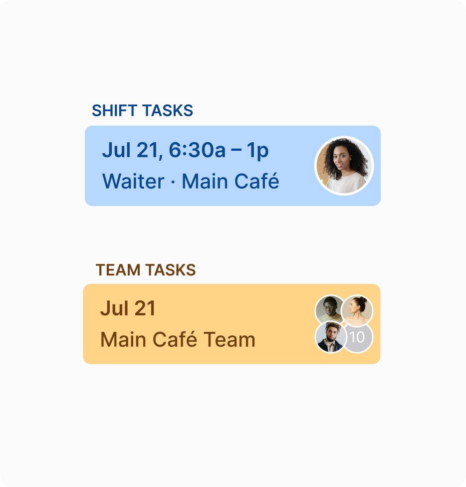 Build smart schedules