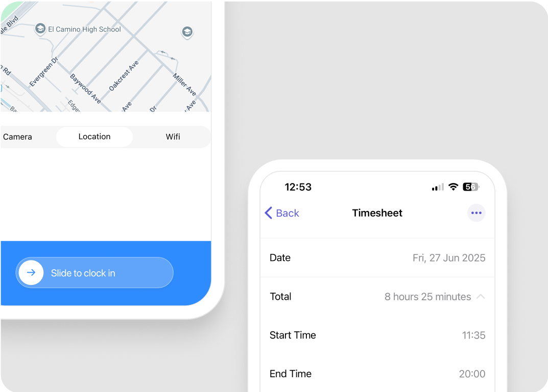 Free Timesheet App - Camelo