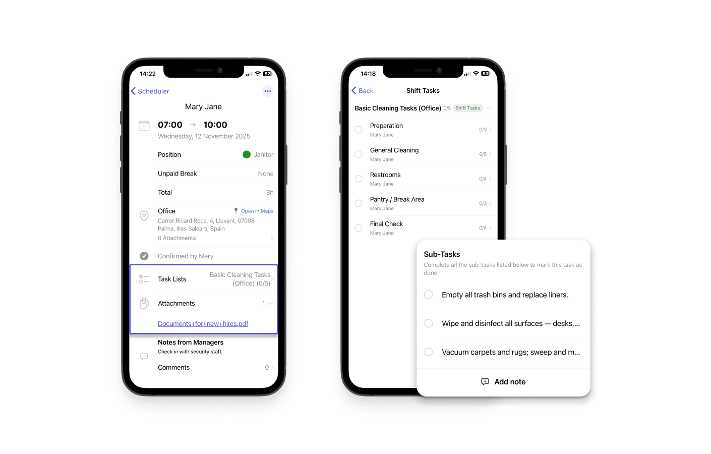 Camelo task lists.png